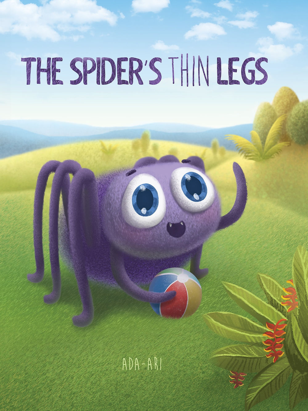 The Spider's Thin Legs folktale picture book