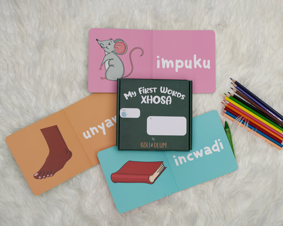 My First Xhosa Words board books