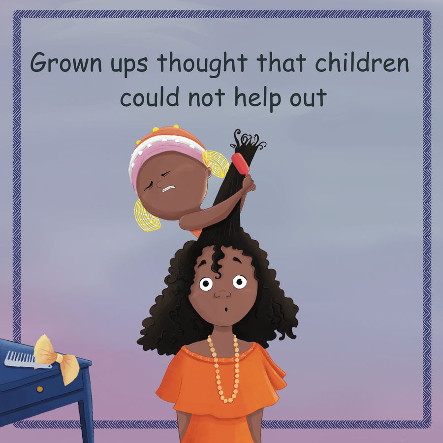 Grown ups thought that children could not help out
