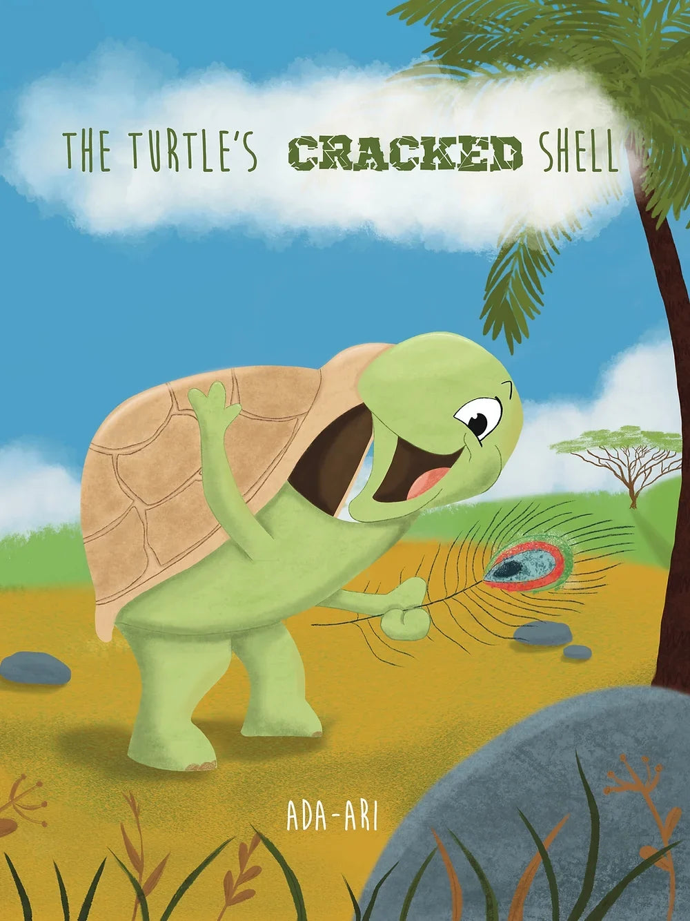 The Turtle's Cracked Shell folktale picture book